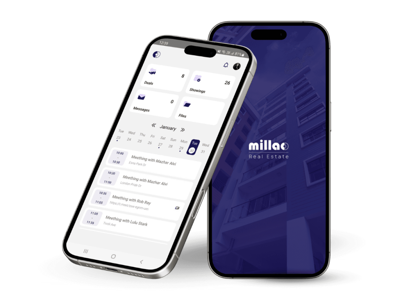 Mobile App Display